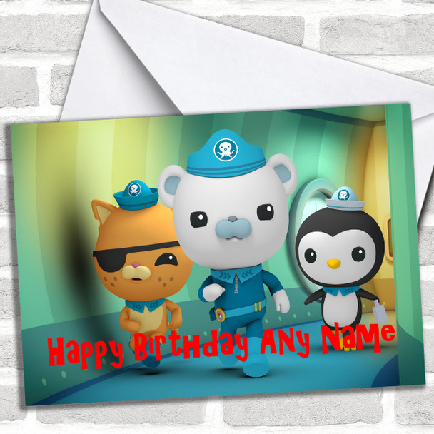 The Octonauts Personalized Birthday Card