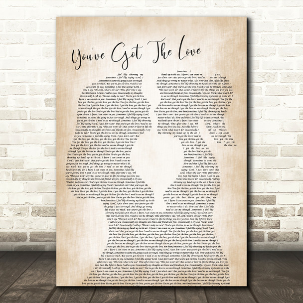 Candi Staton You've Got The Love Lesbian Women Gay Brides Couple Wedding Song Lyric Music Art Print