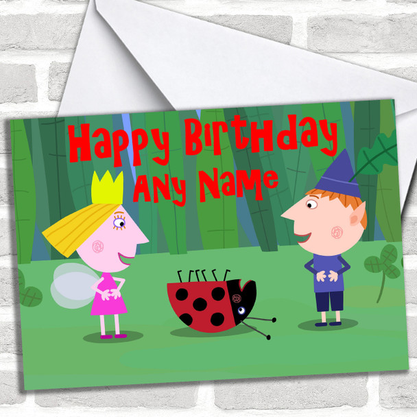 Ben & Holly Personalized Birthday Card