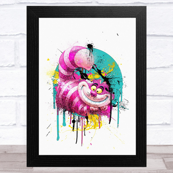 Cheshire Cat Alice In Wonderland Children's Kid's Wall Art Print