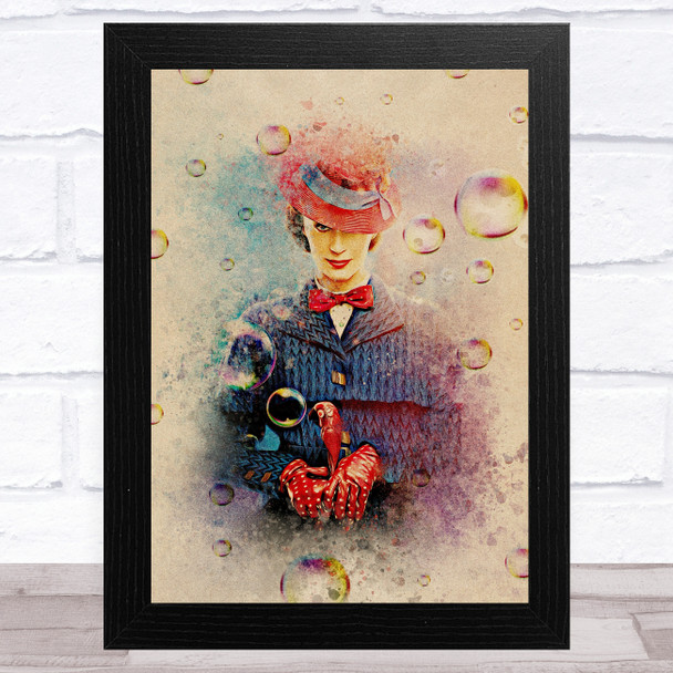 Mary Poppins Vintage Bubbles Children's Kid's Wall Art Print