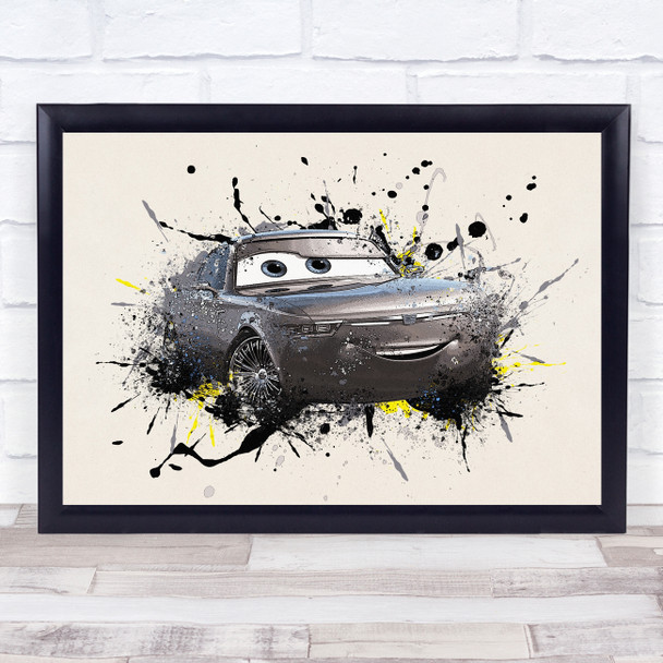 Bob Cutlass Cards Splatter Children's Kid's Wall Art Print