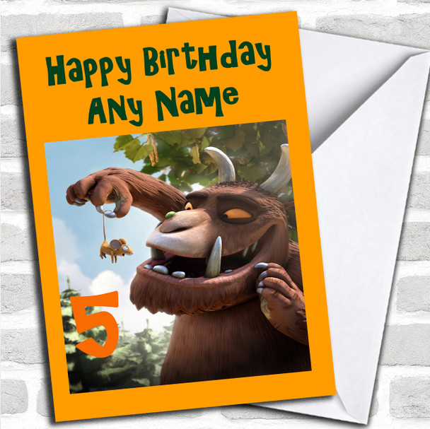 Gruffalo Personalized Birthday Card