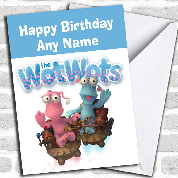 The Wot Wots  Personalized Children's Birthday Card