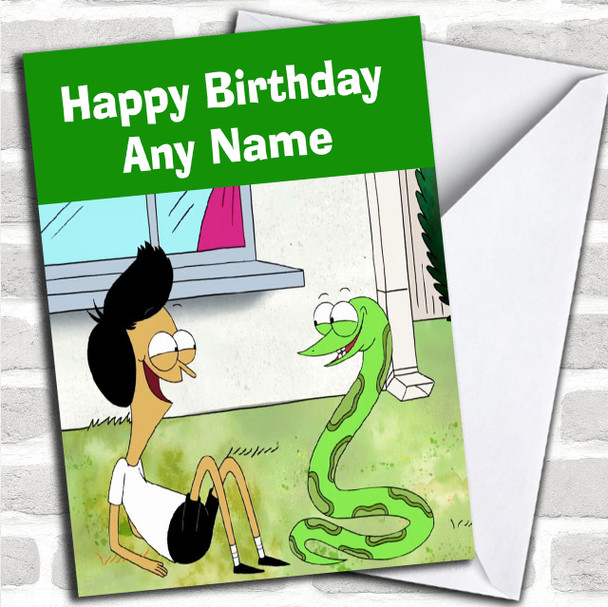 Sanjay And Craig  Personalized Children's Birthday Card