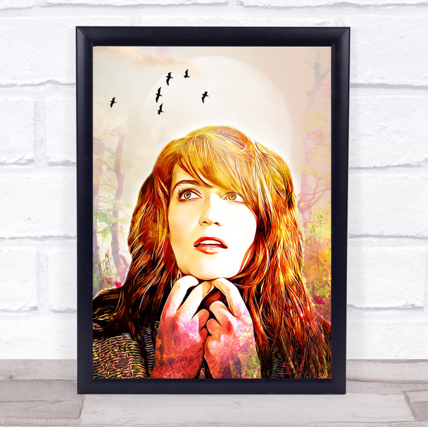 Florence & The Machine Sun Rise Fantasy Wall Art Print