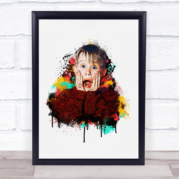 Home Alone Macaulay Culkin Wall Art Print