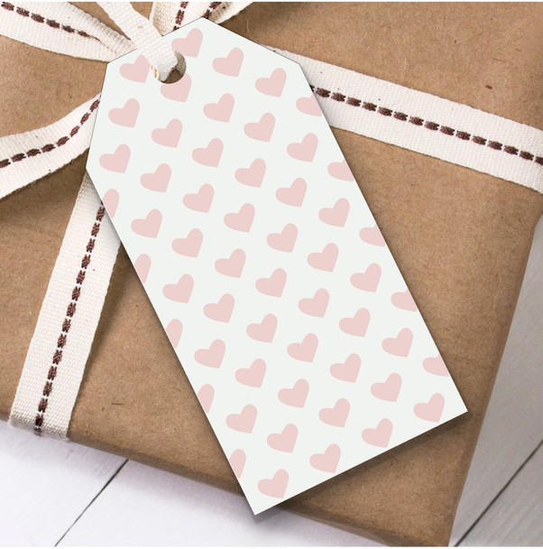 Pink Multiple Love Heart Uneven Birthday Present Favor Gift Tags
