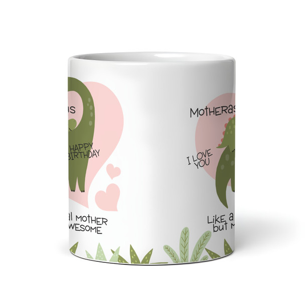 Dinosaur Mum And Baby Birthday Gift Personalized Mug