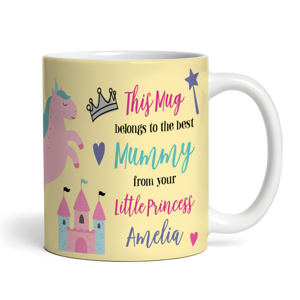 Best Mummy From Your Princess Photo Birthday Mother's Day Gift Personalized Mug