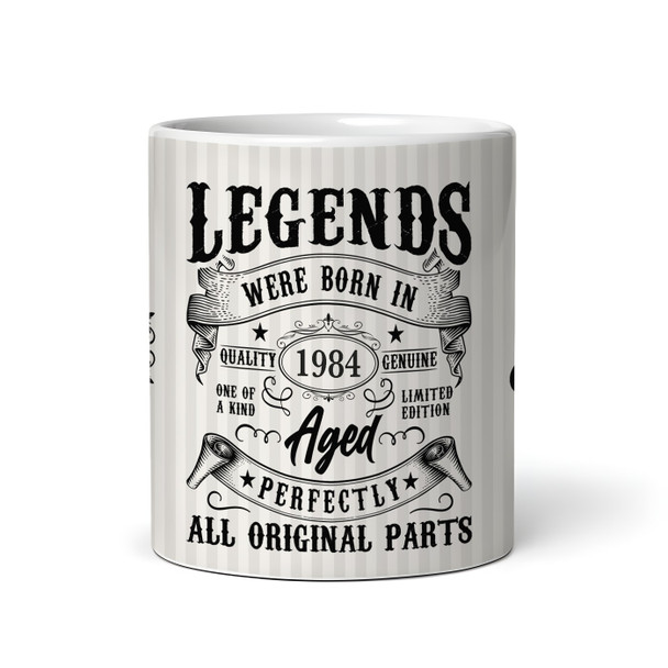 1984 Birthday Gift (Or Any Year) Legends Were Born Tea Coffee Personalized Mug
