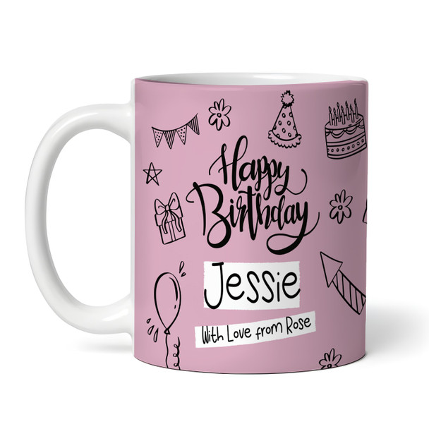 13th Birthday Gift For Girls Circle Photo Tea Coffee Cup Personalized Mug