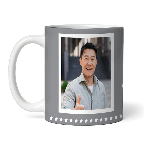 Funny 30th Birthday Gift Middle Finger 29+1 Joke Grey Photo Personalized Mug
