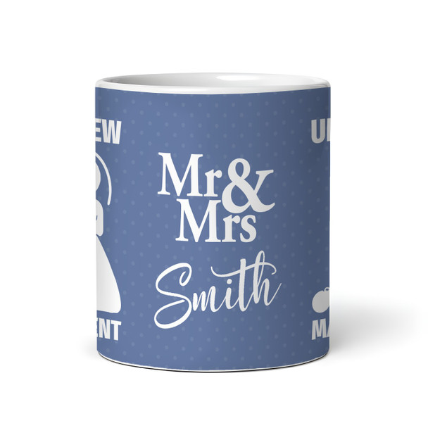 Under New Management Funny Wedding Gift For Groom Stag Personalized Mug