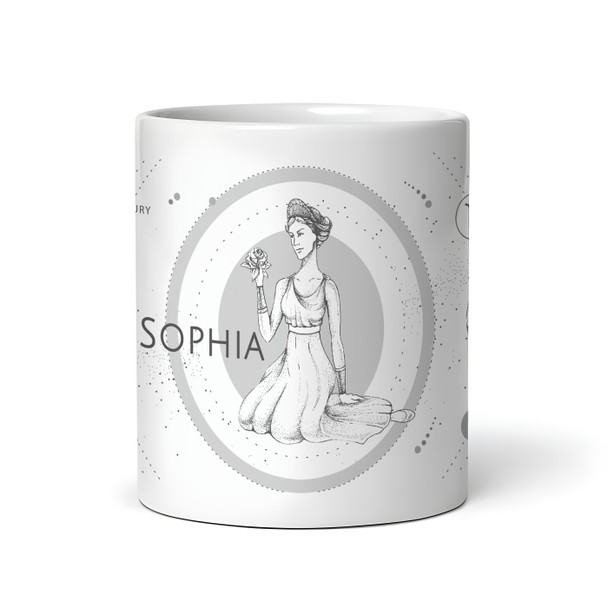 Virgo Zodiac Sign Birthday Gift Tea Coffee Cup Personalized Mug