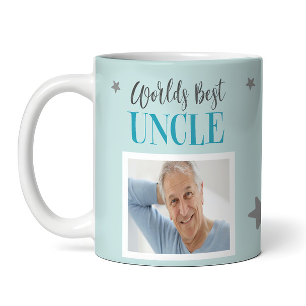 Worlds Best Uncle Gift For Uncle Photo Tea Coffee Cup Personalized Mug