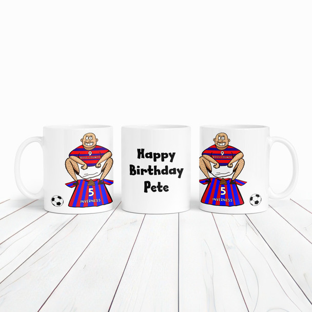 Ross County Shitting On Inverness Funny Soccer Gift Team Personalized Mug
