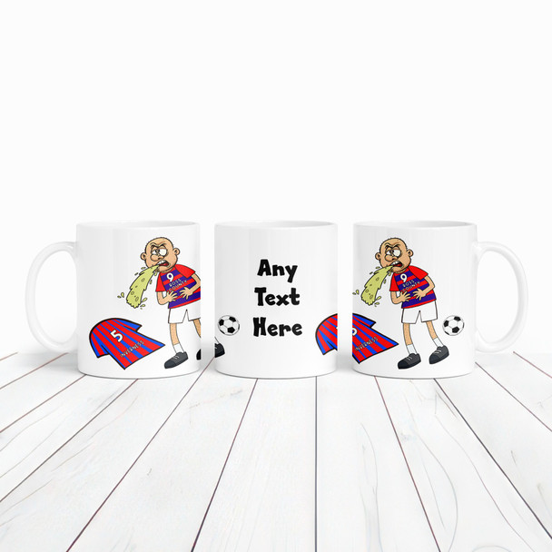 Ross County Vomiting On Inverness Funny Soccer Fan Gift Team Personalized Mug