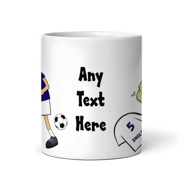 Scotland Vomiting On England Funny Soccer Gift Team Rivalry Personalized Mug