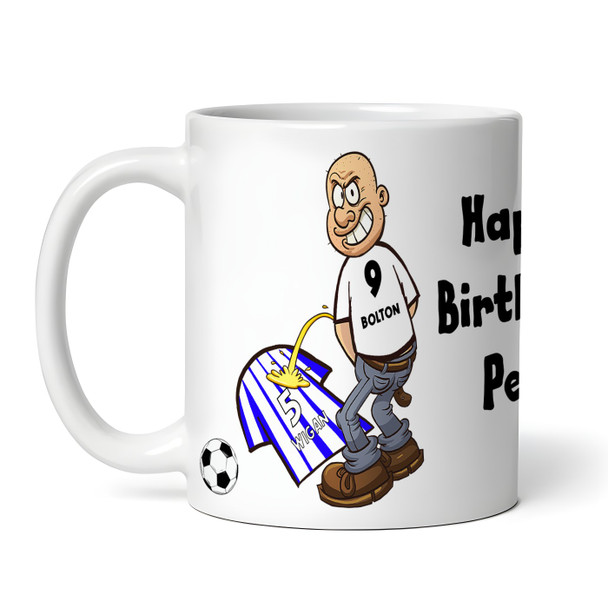 Any Team Weeing On Any Team Funny Soccer Gift Team Rivalry Personalized Mug