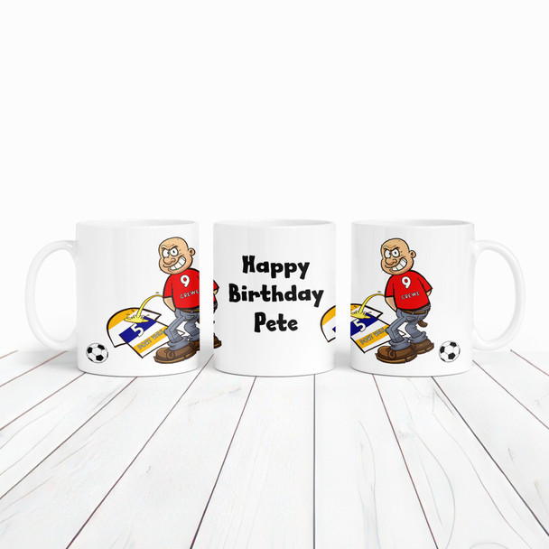 Crewe Weeing On Vale Funny Soccer Gift Team Rivalry Piss On Personalized Mug