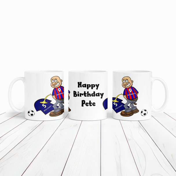 Inverness Weeing On Ross County Funny Soccer Gift Team Personalized Mug