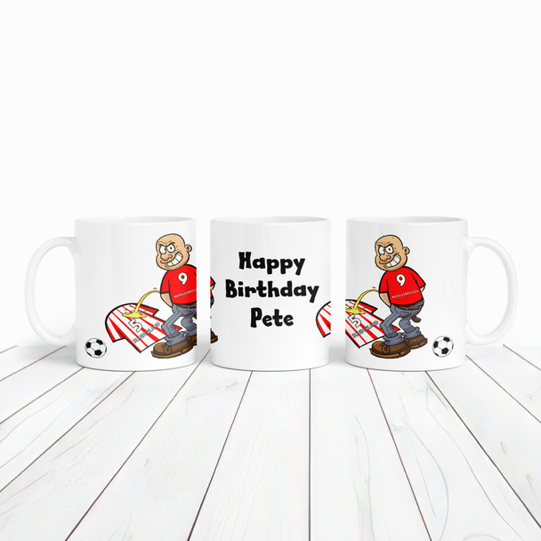 Middlesbrough Weeing On Sunderland Funny Soccer Gift Team Personalized Mug