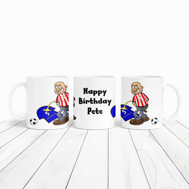Southampton Weeing On Portsmouth Funny Soccer Gift Team Personalized Mug