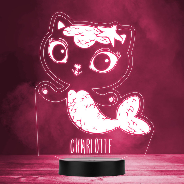 MerCat Gabby's Dollhouse Kid's TV Personalized LED Lamp MultiColor Night Light