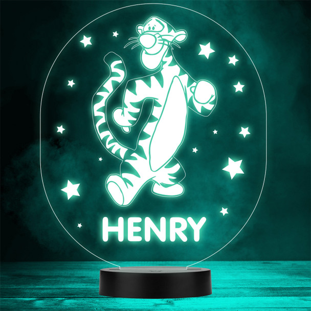 Winnie-the-Pooh Character Tigger With Stars LED Lamp Personalized Gift Night Light