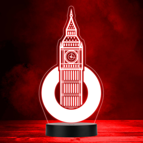 Big Ben Clock UK London Color Changing LED Lamp Personalized Gift Night Light