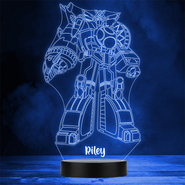 Optimus Prime 3D Style Transformer Personalized Gift Any Color LED Lamp Night Light