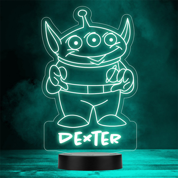 Toy Story Alien Personalized Gift Color Changing LED Lamp Night Light