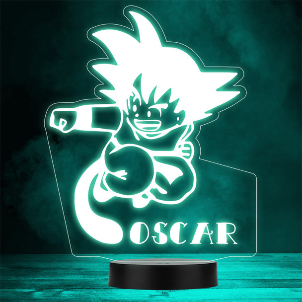 Dragon Ball Z Anime Characters Personalized Gift Color Changing LED Lamp Night Light Dragon Ball Z Anime Characters Personalized Gift Color Changing LED Lamp Night Light