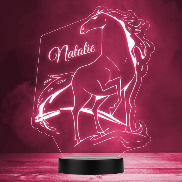 Frozen Nokk The Water Spirit Disney Personalized Gift Any Color LED Lamp Night Light