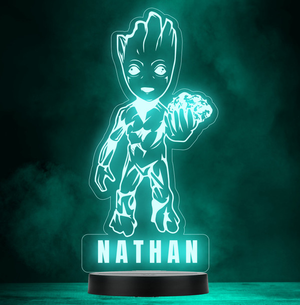 Kids I Am Groot Personalized Gift Color Changing LED Lamp Night Light Kids I Am Groot Personalized Gift Color Changing LED Lamp Night Light