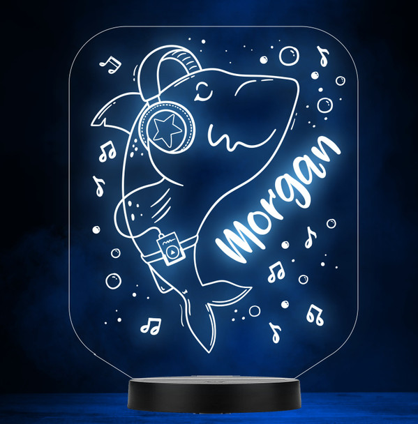 Shark Music Dancing Sea Life Cartoon Personalized Color Changing Lamp Night Light Shark Music Dancing Sea Life Cartoon Personalized Color Changing Lamp Night Light