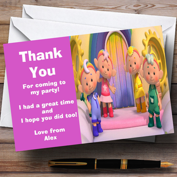 Cloudbabies Personalized Children's Birthday Party Thank You Cards