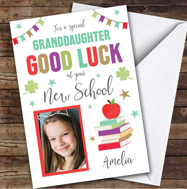 Personalized Going To New School Card For Granddaughter Photo Books Apple