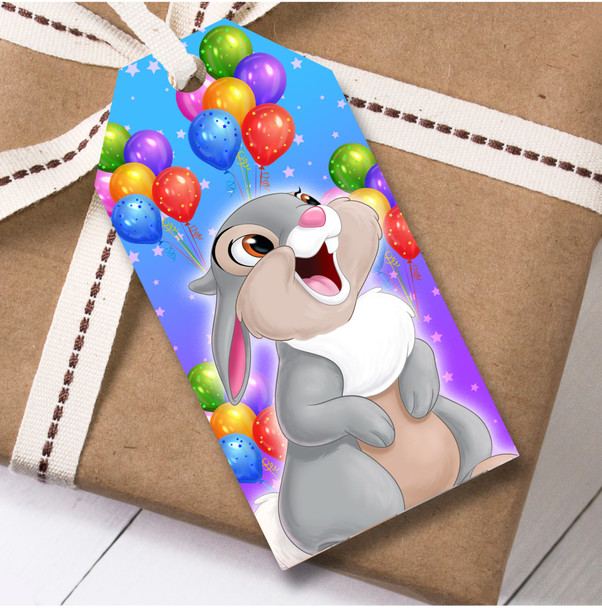 Birthday 12 Large Gift Tags Disney Bambi Kids Birthday Children's