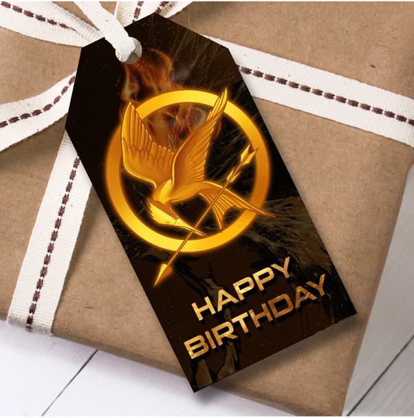 Birthday 12 Large Gift Tags Hunger Games Birthday