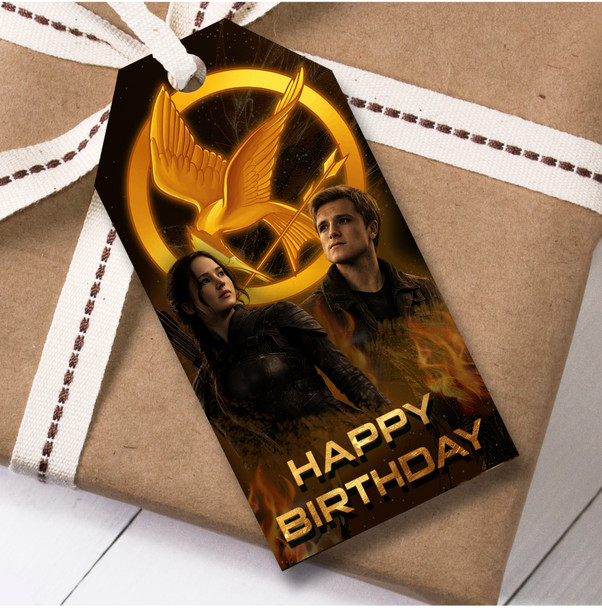 Birthday 12 Large Gift Tags Birthday Hunger Games