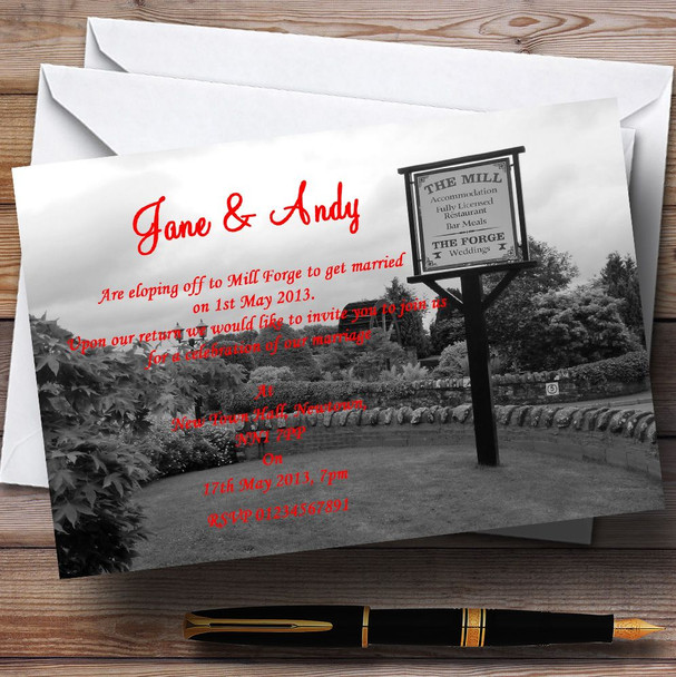 Mill Forge Gretna Green Personalized Wedding Invitations 5  - 12715