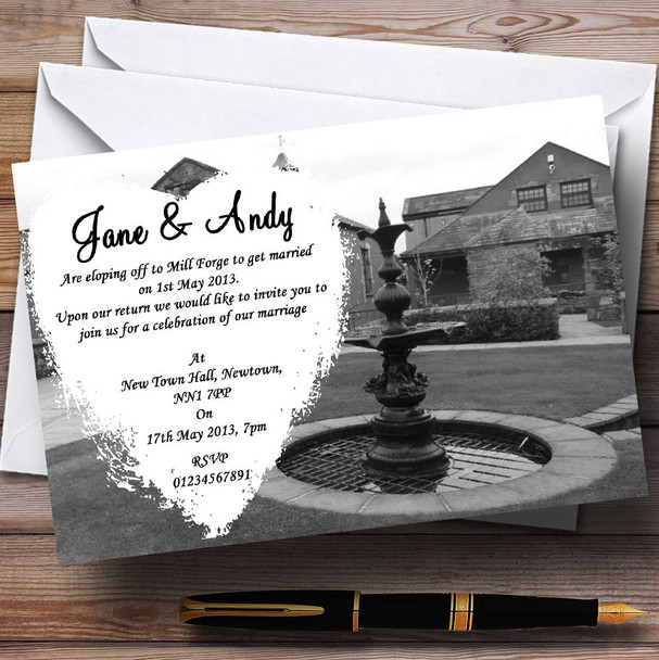 Mill Forge Gretna Green Personalized Wedding Invitations 4  - 12702