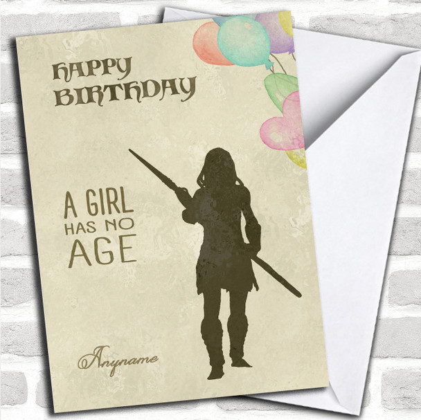 Got Funny Arya Game Of Thrones Birthday Personalized Card