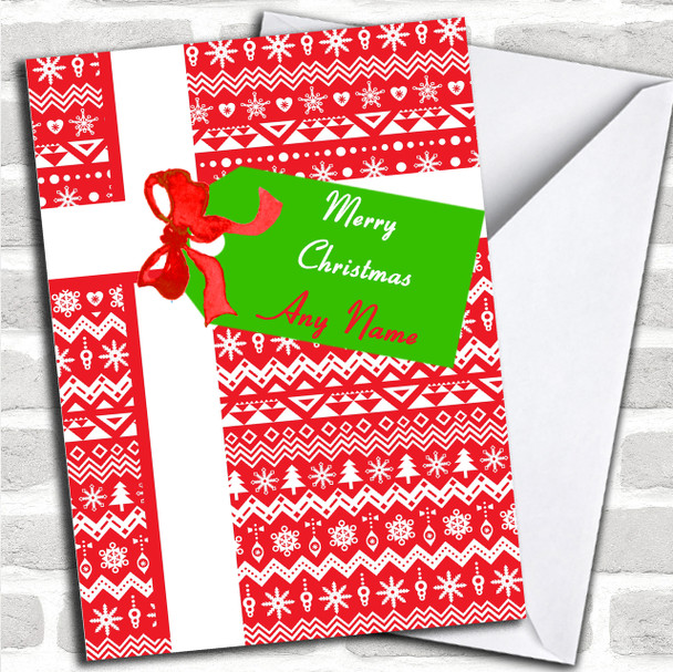 Gift Christmas Personalized Card