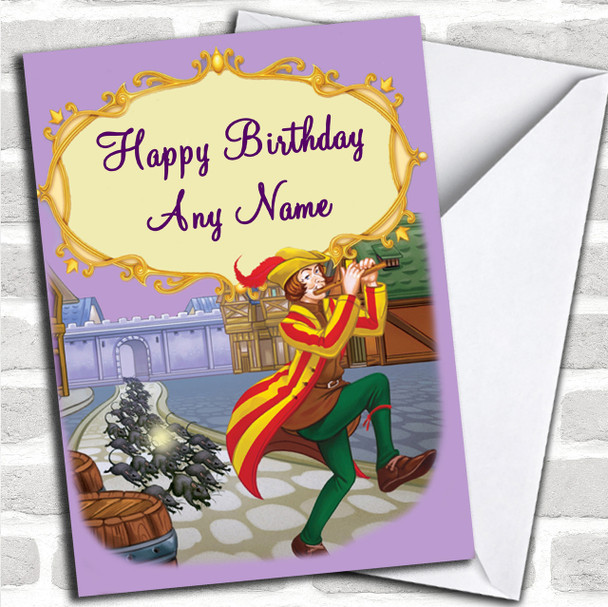 The Pied Piper Personalized Birthday Card