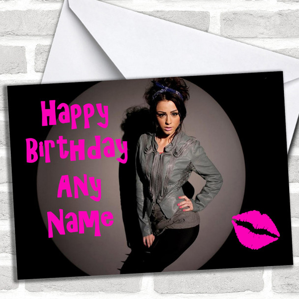 Cher Lloyd Personalized Birthday Card