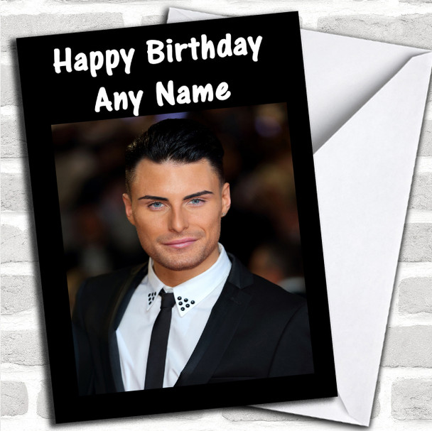 Rylan In Suit Personalized Birthday Card