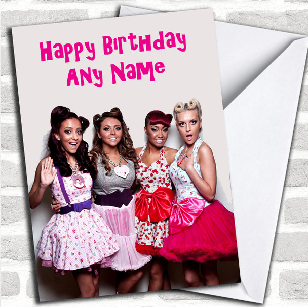 Little Mix Personalized Birthday Card